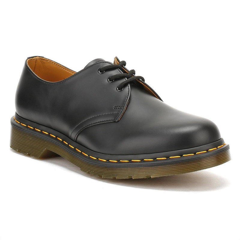 Dr. Martens Damen Schwarz 1461 Glattleder Schuhe