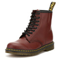 Dr. Martens 1460 Glatt Herren Kirsche Rot Leder Stiefel