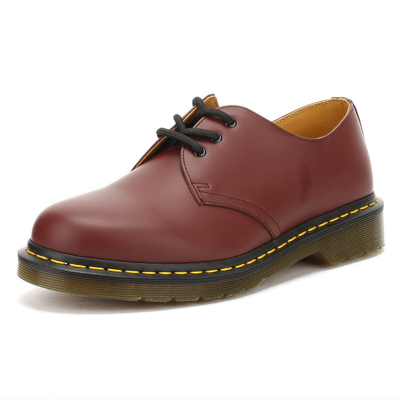 Dr. Martens 1461 Frauen Kirsche Rot Schuhe