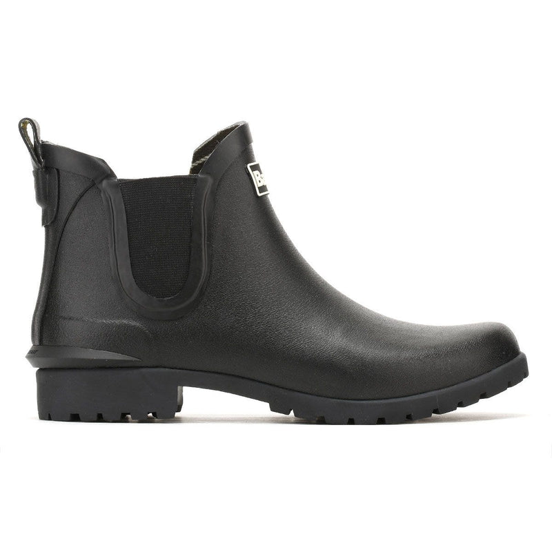 Barbour Damen Schwarz Wilton Chelsea Stiefel