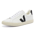 Veja Esplar Leder Womens Weiß / Schwarz Turnschuhe